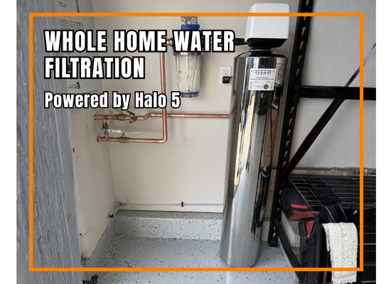 Whole Home Water Filtration - Enjoy cleaner, better-tasting water throughout your entire home, powered by Halo 5 water filtration. Reduce contaminants and protect your plumbing with advanced filtration technology. Serving Tujunga, Burbank, Pasadena, La Crescenta, La Cañada, Glendale, and Los Angeles, CA. Call (626) 231-0210 today!

Also, ask us about: sewer camera inspection, tankless water heater flushing, water heater maintenance, sewer inspection, garbage disposal, drain installation, and water filtration installation.