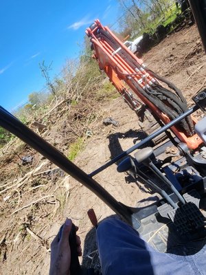 land clearing mud delivery - delivered the mud used skid steer to spread and flatten land clearing mud delivery - delivered the mud used skid steer to spread and flatten