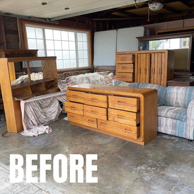 Garage Clean-Out - We received a call from a local in the area who was moving and desperately needed their garage cleared out. We were able to head over to their house and help them immediately! After an hour of work, the garage was looking like the day they moved in! Another satisfied customer, call today so we can clear your space and take your waste! Garage Clean-Out - We received a call from a local in the area who was moving and desperately needed their garage cleared out. We were able to head over to their house and help them immediately! After an hour of work, the garage was looking like the day they moved in! Another satisfied customer, call today so we can clear your space and take your waste!