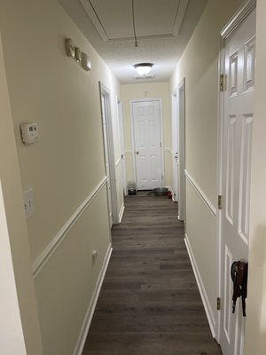 This is a fire restoration project that we recently completed. - First Response Property Restoration specializes in water, fire, and mold restoration, alongside indoor air quality testing and soot and smoke cleanup. Our services also include reconstruction, air duct cleaning, and insurance claim assistance via our public adjusters. Let us help you today. First Response Property Restoration