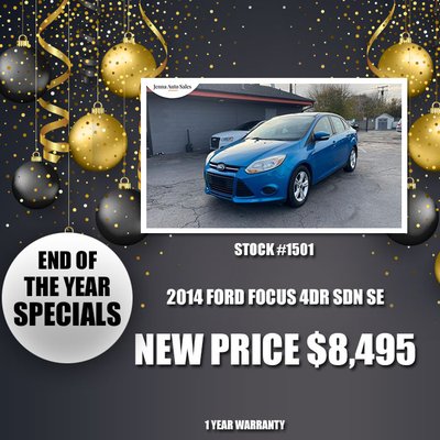 2014 Ford Focus SE $8,995.00 - 2014 Ford Focus 4dr Sdn SE|91,557 Miles|Front Wheel DrivePerformance Blue Exterior | 2 4 Cylinder Engine |Automatic Transmission |
At Jenna Auto Sales We Stand Behind Our Product and Treat Everyone Like Family.
We Finance Good/Bad/No Credit
Same-Day Loan Approval
Carfax Provided
Up to 5 Years Warranty
English, Arabic y Hablamos Español.
Call us at 586-200-5777 2014 Ford Focus SE $8,995.00 - 2014 Ford Focus 4dr Sdn SE|91,557 Miles|Front Wheel DrivePerformance Blue Exterior | 2 4 Cylinder Engine |Automatic Transmission |
At Jenna Auto Sales We Stand Behind Our Product and Treat Everyone Like Family.
We Finance Good/Bad/No Credit
Same-Day Loan Approval
Carfax Provided
Up to 5 Years Warranty
English, Arabic y Hablamos Español.
Call us at 586-200-5777
