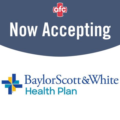 Baylor, Scott and White - AFC Urgent Care Rowlett is now proudly accepting Baylor Scott & White Health Plans. Baylor, Scott and White - AFC Urgent Care Rowlett is now proudly accepting Baylor Scott & White Health Plans.