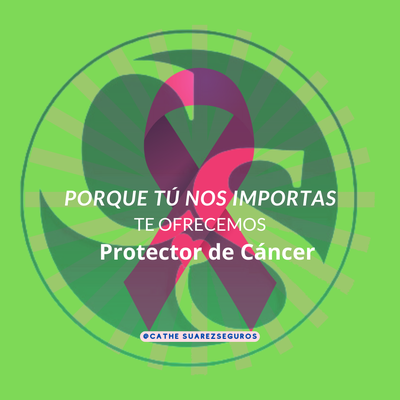 Protector de Cancer - El Protector para Cáncer le paga un beneficio total en caso de que le diagnostiquen o deba recibir tratamiento por un cáncer cubierto. El beneficio que recibe es independiente y adicional a cualquier otro beneficio de seguro al que pueda tener derecho. Lo mejor es que este beneficio se le paga directamente a usted. Así, puede usar los fondos para cualquier necesidad que considere conveniente