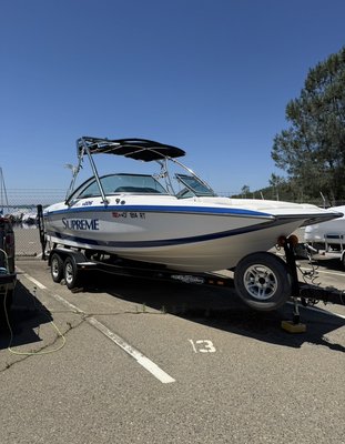 Boat Details - Boats paint can fade very fast due to the gel coat on the boat. With a good paint correction any boat can come back looking again? Boat Details - Boats paint can fade very fast due to the gel coat on the boat. With a good paint correction any boat can come back looking again?