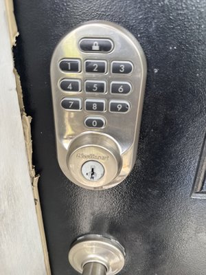 Home Lock - The Keypad install was done on a Homes ADU.