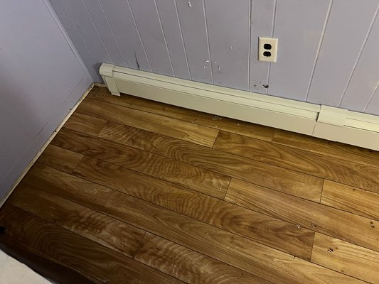 Baseboard Heating System Replacement - This project involved replacing an outdated baseboard heating system that was no longer efficient or visually appealing. The old covers were damaged, leaving exposed pipes and making the room look unfinished.
We installed new, modern baseboard heating covers that not only improved the system’s efficiency but also gave the room a clean and polished appearance. The result is a functional upgrade combined with a fresh, updated look that blends perfectly with the home’s interior. Baseboard Heating System Replacement - This project involved replacing an outdated baseboard heating system that was no longer efficient or visually appealing. The old covers were damaged, leaving exposed pipes and making the room look unfinished.
We installed new, modern baseboard heating covers that not only improved the system’s efficiency but also gave the room a clean and polished appearance. The result is a functional upgrade combined with a fresh, updated look that blends perfectly with the home’s interior.