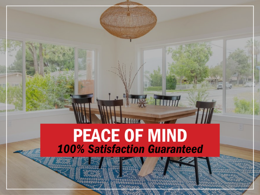 Peace of Mind - Call us today to learn more about our custom window and door solutions to transform your home.