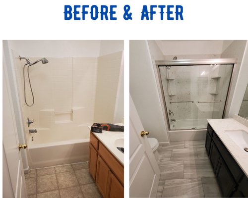 Bathroom renovations - Two Small Bathroom renovation Bathroom renovations - Two Small Bathroom renovation