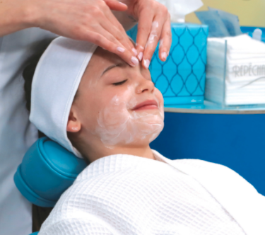 Teen Facials - For teens, both boys and girls going through changes that affect skin appearance, our Classic Facial deep cleans pores and calms redness and breakouts while reducing the appearance of acne scars.