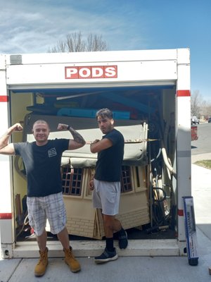 Operation Save $$$ - Amanda ordered two pods for her three-bed home moving from Denver to Seattle. The pods were 16ft each and cost $2500 each. She was initially sceptical paying an extra $20/hr for our team but decided to go with her gut intuition about choosing us.
Knowing how expensive the pods were and gauging how much she had, our team leader Andrew realized we could fit all her stuff into one pod if they worked economically with Amanda.
It was a success! Swain Strong Moving fit all of her items into one pod and saved her 2.5k. Definitely worth the extra $20/hr! Experience pays dividends!
Here is her review:
"Great experience! Very appreciative of Swain Strong Moving. Great communication throughout the process and easy to work with. Best part was how much $$$ they saved me. The crew took the extra time and effort to try and fit everything in one POD vs two. When you have to ship a POD halfway across the country, that's a huge deal. It looked possible to do toward the end and we worked together to prioritize items and make it happen. Really glad I hired pros to handle this part of the move for me. Thank you!" - Amanda W. Operation Save $$$ - Amanda ordered two pods for her three-bed home moving from Denver to Seattle. The pods were 16ft each and cost $2500 each. She was initially sceptical paying an extra $20/hr for our team but decided to go with her gut intuition about choosing us.
Knowing how expensive the pods were and gauging how much she had, our team leader Andrew realized we could fit all her stuff into one pod if they worked economically with Amanda.
It was a success! Swain Strong Moving fit all of her items into one pod and saved her 2.5k. Definitely worth the extra $20/hr! Experience pays dividends!
Here is her review:
"Great experience! Very appreciative of Swain Strong Moving. Great communication throughout the process and easy to work with. Best part was how much $$$ they saved me. The crew took the extra time and effort to try and fit everything in one POD vs two. When you have to ship a POD halfway across the country, that's a huge deal. It looked possible to do toward the end and we worked together to prioritize items and make it happen. Really glad I hired pros to handle this part of the move for me. Thank you!" - Amanda W.