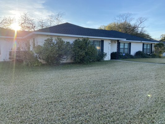 New roof - This roof was hit by hail and we quickly got to work. Handling insurance claim and and getting this roof replaced efficiently and with integrity. Always taking care of our customers. New roof - This roof was hit by hail and we quickly got to work. Handling insurance claim and and getting this roof replaced efficiently and with integrity. Always taking care of our customers.