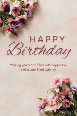 Happy Birthday Massage
60min/$79.  75min/$99.  90min/$119.  120min/$159 - Give yourself or your love one a special gift on your or their birthday.