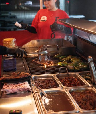 Taco Fiesta - This was at a very cozy venue, celebrating a 30 year marriage anniversary!
We made a taco stand like in their first date Taco Fiesta - This was at a very cozy venue, celebrating a 30 year marriage anniversary!
We made a taco stand like in their first date