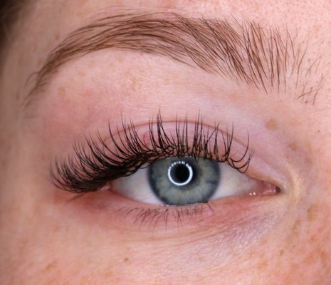 Classic Lash Extensions - 1 lash extension to 1 natural lash. Your lashes, but better.