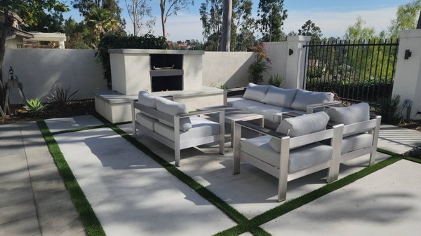 Complete Landscape Remodel - Enjoy a visually beautiful landscape redesign that was designed with the client's preferences and needs in mind, as well as the highest quality materials.