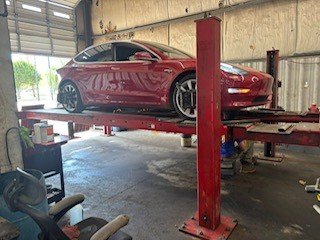 Tesla Model 3 Alignment - Alignment of a Tesla Model 3. Telsa alignments are the same price as a normal combustion engines