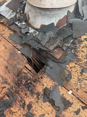 ReRoof in Houston - Roof in need of repair ReRoof in Houston - Roof in need of repair