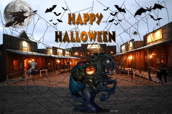 Haunted Saloon Costume Bash - Oct 26 - Come out for the 2nd Annual Halloween Costume Bash in the Haunted Saloon! Wear your best costume and win a prize!
Music by: DJ-Kewl
Doors open at 7:00pm
Cover: $15
We look forward to seeing you all here! Happy Halloween! Haunted Saloon Costume Bash - Oct 26 - Come out for the 2nd Annual Halloween Costume Bash in the Haunted Saloon! Wear your best costume and win a prize!
Music by: DJ-Kewl
Doors open at 7:00pm
Cover: $15
We look forward to seeing you all here! Happy Halloween!
