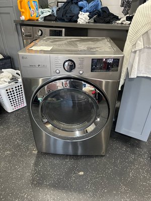 Replacing the heating element - Completed a repair on an LG dryer that wasn’t heating properly. After opening the front panel and inspecting the internal components, we found and replaced a defective heating element. Carefully reconnected everything and reassembled the dryer. Final tests showed it’s back to efficient heating and ready for use!