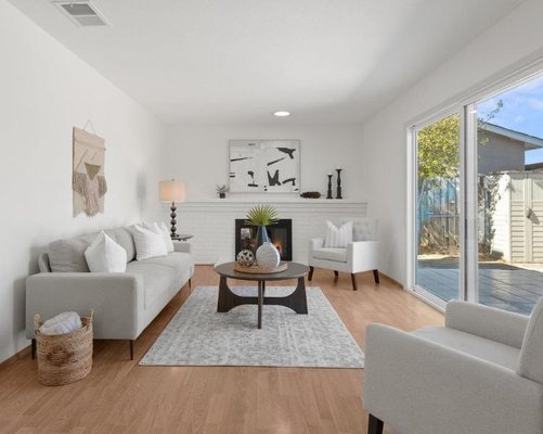 Cozy Family Room w/Fireplace - We designed this family room with a mid-century look in mind. Cozy Family Room w/Fireplace - We designed this family room with a mid-century look in mind.