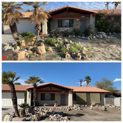 Clean ups - These are some clean up projects that we have done. Most of these pictures take place in Palm Springs