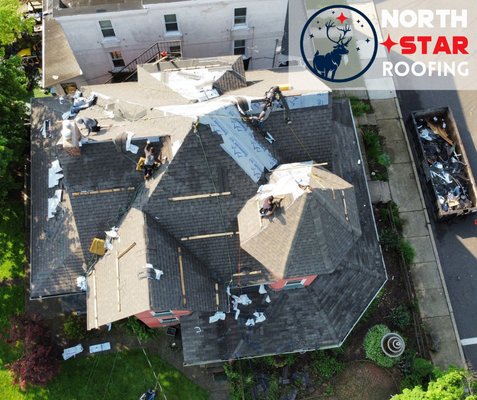 New Roof! - Roof replacement on a 150 year old home. Our pleasure to bring this historic home back to life.