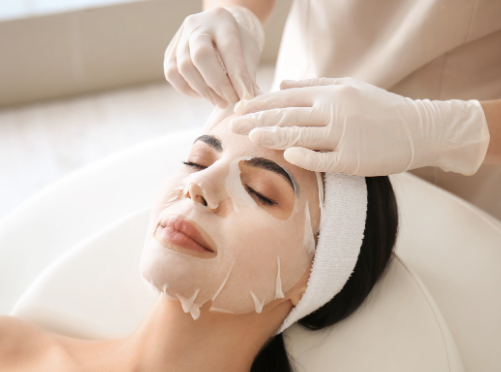 Facial - At our nail salon, facial services are designed to provide a rejuvenating and relaxing experience, tailored to meet the unique skincare needs of each client. Utilizing high-quality products and techniques, our skilled estheticians perform deep cleansing, exfoliation, and hydration treatments, aiming to enhance skin's natural glow and address specific concerns such as dryness, aging, or acne. Our serene and inviting atmosphere, combined with personalized care, ensures that clients enjoy a blissful escape while achieving radiant, healthy-looking skin. Facial - At our nail salon, facial services are designed to provide a rejuvenating and relaxing experience, tailored to meet the unique skincare needs of each client. Utilizing high-quality products and techniques, our skilled estheticians perform deep cleansing, exfoliation, and hydration treatments, aiming to enhance skin's natural glow and address specific concerns such as dryness, aging, or acne. Our serene and inviting atmosphere, combined with personalized care, ensures that clients enjoy a blissful escape while achieving radiant, healthy-looking skin.