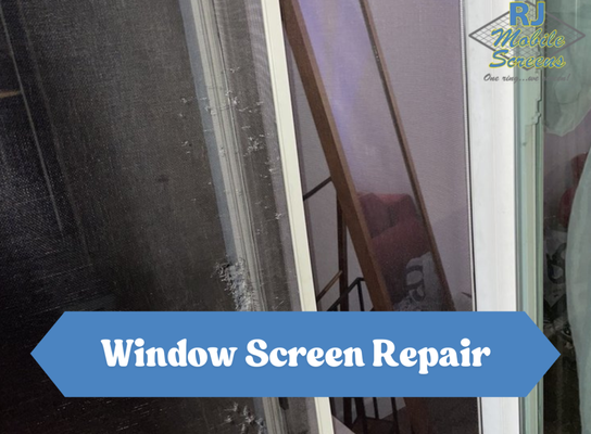 Window Screen Repair - Your window screen might just need a quick fix. Call today for a quote!