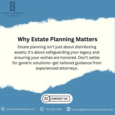 ESTATE PLANNING - Handling Your Estate Planning Matters
You need estate planning, you don’t need a cookie cutter plan with a “free” book or handout. You need attorneys who understand your goals and give you the best possible options to achieve those goals. Message us now for more information!