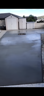 Concrete Slab Installation - Concrete Slab installation after removal of existing concrete and soil. Concrete Slab Installation - Concrete Slab installation after removal of existing concrete and soil.