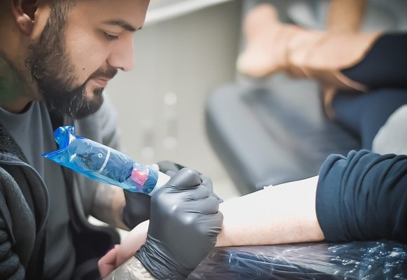 Tattoo time george - George is open for consultations every day, u can catch him him during the day. He specializes in custom tattoos whether u bring ur own ideas or he would always come up with something for you.