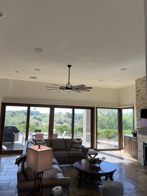 General Window Cleaning - Our recent window cleaning project brought us to a lovely home.Upon closer inspection, it was evident that the windows of this delightful home had seen their fair share of challenges. Hard water stains, accumulated over time, marred the clarity of these windows. These stains were particularly noticeable on the large, south-facing picture windows that framed the living room, offering a splendid viewIn addition to the window cleaning, we also performed a general cleaning of the exterior to enhance the overall curb appeal of the house. This included washing down the walls, clearing away cobwebs, and ensuring that the surrounding environment was neat and tidy. The result was a house that not only had crystal-clear windows but also radiated a sense of freshness and cleanliness It was a pleasure to work on such a lovely property, and we left with the satisfaction of knowing that our window cleaning and general cleaning services had contributed to the homeowner's continued enjoyment.