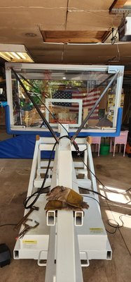 Basketball hoop backboard supports - this customer had purchased a used basket ball hoop that needed backboard supports. the original product was no longer available. so we built them a set Basketball hoop backboard supports - this customer had purchased a used basket ball hoop that needed backboard supports. the original product was no longer available. so we built them a set