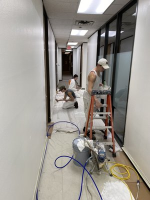 Various paint projects - These are just a few of many different projects we completed over the years. Painting, Drywall, Carpentry Handyman.