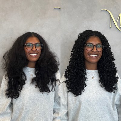 The Maintenance Experience- wet cut - Before and After The Maintenance Experience- wet cut - Before and After