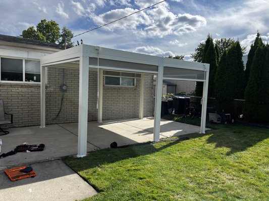 Pergola installation - Pergola installed in Sterling Heights Pergola installation - Pergola installed in Sterling Heights
