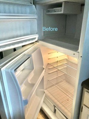 cleaning - this was for a customer moving into a new home looks  like someone forgot to clean