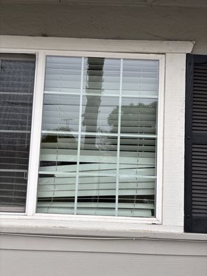 Dual pane replacement - Got a call from a customer saying someone through rocks at his home while he was gone . I was able to get him a quote and finish the job 4 days after he called me . Customer was really happy Dual pane replacement - Got a call from a customer saying someone through rocks at his home while he was gone . I was able to get him a quote and finish the job 4 days after he called me . Customer was really happy