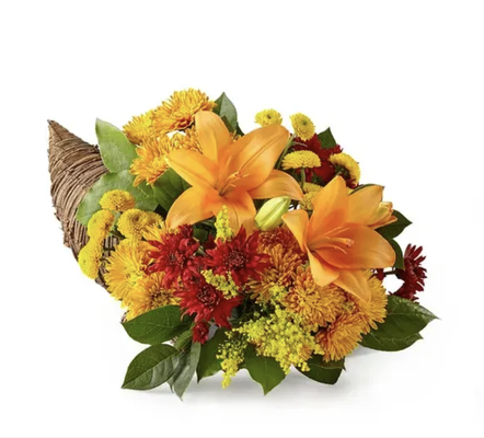 Last Minute Thanksgiving Orders? - Experience the blossoming beauty of Thanksgiving at our delightful flower shop! 🍁🌻
Celebrate the season of gratitude with the enchanting aroma and vibrant colors of our exquisite flower arrangements. Whether you're hosting a festive feast or simply want to surprise a loved one, our talented florists will craft the perfect centerpiece or bouquet to capture the spirit of Thanksgiving.
Immerse yourself in the warmth of autumn with our stunning collection of harvest-inspired blooms, bursting with oranges, yellows, and reds. Each arrangement is carefully designed to reflect the bountiful blessings of this special time of year.
Spread joy and appreciation this Thanksgiving by gifting a bouquet that speaks volumes. Our flowers aren't just beautiful; they convey heartfelt emotions and create lasting memories. With each petal, let your loved ones know how grateful you are for their presence in your life.
Don't miss out on the chance to bring a touch of natural elegance to your Thanksgiving celebrations. Visit our flower shop or order online to discover a world of floral enchantment that will make this holiday truly unforgettable.
Give thanks with flowers, and let us be your partner in adding a touch of nature's splendor to your Thanksgiving festivities. Last Minute Thanksgiving Orders? - Experience the blossoming beauty of Thanksgiving at our delightful flower shop! 🍁🌻
Celebrate the season of gratitude with the enchanting aroma and vibrant colors of our exquisite flower arrangements. Whether you're hosting a festive feast or simply want to surprise a loved one, our talented florists will craft the perfect centerpiece or bouquet to capture the spirit of Thanksgiving.
Immerse yourself in the warmth of autumn with our stunning collection of harvest-inspired blooms, bursting with oranges, yellows, and reds. Each arrangement is carefully designed to reflect the bountiful blessings of this special time of year.
Spread joy and appreciation this Thanksgiving by gifting a bouquet that speaks volumes. Our flowers aren't just beautiful; they convey heartfelt emotions and create lasting memories. With each petal, let your loved ones know how grateful you are for their presence in your life.
Don't miss out on the chance to bring a touch of natural elegance to your Thanksgiving celebrations. Visit our flower shop or order online to discover a world of floral enchantment that will make this holiday truly unforgettable.
Give thanks with flowers, and let us be your partner in adding a touch of nature's splendor to your Thanksgiving festivities.