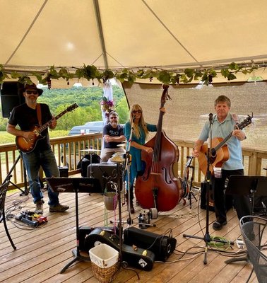 Upcoming Events in September - All tickets available for purchase online. Stop by Wed-Sun no reservations necessary.
Ten Gallon Hat Friday 9/2/22 6:30P (advanced tickets required)
-Deck Seating: Enjoy the musical entertainment accompanied by a little BBQ & Slaw handcrafted Hat Trick BBQ Company. Cash Bar including wine, beer and select mixed drinks
- Lawn Seats: Cash Bar including wine, beer, and select mixed drinks
Jeorge & Diva 9/24/22 (advanced tickets required)
-Deck Seating: Wine tasting, dinner, and show
-Lawn Seat: Glass of Wine and show
Free shows:
-Taking the Pearl Saturday, September 3rd 1:30-5p.m.
-Steve McIntyre Sunday, September 4th 1:30-5p.m.
-Johnnie Walker Saturday, September 10th 1:30-5p.m.
-Vince Amore Saturday, September 17th 1:30-5p.m.
-Lenny Wayne Hosey Saturday, September 24th 1:30-5 p.m. Upcoming Events in September - All tickets available for purchase online. Stop by Wed-Sun no reservations necessary.
Ten Gallon Hat Friday 9/2/22 6:30P (advanced tickets required)
-Deck Seating: Enjoy the musical entertainment accompanied by a little BBQ & Slaw handcrafted Hat Trick BBQ Company. Cash Bar including wine, beer and select mixed drinks
- Lawn Seats: Cash Bar including wine, beer, and select mixed drinks
Jeorge & Diva 9/24/22 (advanced tickets required)
-Deck Seating: Wine tasting, dinner, and show
-Lawn Seat: Glass of Wine and show
Free shows:
-Taking the Pearl Saturday, September 3rd 1:30-5p.m.
-Steve McIntyre Sunday, September 4th 1:30-5p.m.
-Johnnie Walker Saturday, September 10th 1:30-5p.m.
-Vince Amore Saturday, September 17th 1:30-5p.m.
-Lenny Wayne Hosey Saturday, September 24th 1:30-5 p.m.