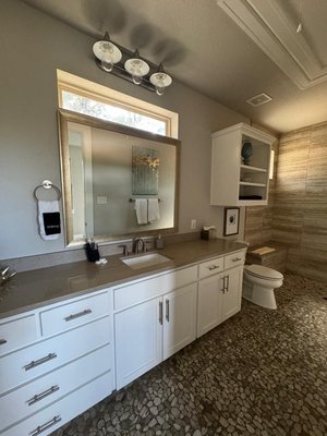 Complete Home Cleaning Project - Our Complete Professional Home Cleaning Service is designed to transform homes into spotless, refreshed, and inviting spaces. This project highlights the meticulous attention to detail our team brings to every cleaning task. Below, we outline the specific areas and processes involved in this project, providing a comprehensive overview of the high-quality service we deliver.
Kitchen Cleaning
The kitchen is often the heart of the home, and in this project, we ensured it shined like never before.
Appliances: We thoroughly cleaned and polished the oven, microwave, and refrigerator, removing built-up grease, food residue, and fingerprints. The appliances now gleam, giving the kitchen a like-new appearance.
Surfaces: Every countertop and backsplash was sanitized and polished, leaving them free of stains, crumbs, and smudges. This included removing tough stains and ensuring the surfaces were safe for food preparation.
Cabinets and Drawers: We wiped down cabinet exteriors, removing dust and grime, and ensured all hardware shined.
Floors: The kitchen floor was scrubbed and mopped, leaving it spotless and free of any stickiness or stains.
Bathroom Cleaning
Bathrooms are a critical area of focus for deep cleaning, and we prioritized sanitization and shine.
Sinks and Counters: We cleaned and sanitized all sinks, faucets, and countertops, ensuring they sparkled and were free of soap scum or residue.
Showers and Bathtubs: Hard water stains, soap scum, and mildew were removed from shower walls and glass doors. The bathtub was polished to restore its shine.
Toilets: We performed a deep clean inside and out, ensuring every part of the toilet was sanitized.
Floors and Walls: Bathroom floors were scrubbed to remove any buildup, and we wiped down walls to remove dust or residue, ensuring a fresh and clean appearance.
Living Room Cleaning
Creating a welcoming living area is essential, and we made sure every detail was addressed.
Furniture Dusting: We carefully dusted and wiped down all furniture, including tables, chairs, and decorative pieces, to ensure they were free of dirt and smudges.
Floors: Floors were vacuumed and mopped to eliminate any dust, dirt, or debris, leaving them spotless and shiny.
Windows and Mirrors: Glass surfaces, including windows and mirrors, were cleaned and polished for streak-free clarity.
Ceiling Fans and Light Fixtures: We wiped down ceiling fans and light fixtures to remove dust and ensure brightness.
Bedroom Cleaning
Bedrooms were transformed into restful and clean spaces that invite relaxation.
Dusting and Polishing: Nightstands, dressers, and other furniture were thoroughly cleaned, leaving no trace of dust or smudges.
Bed Making: Beds were neatly made, with attention to detail to give a hotel-like appearance.
Floors: Carpets were vacuumed, and hard floors were mopped to perfection, leaving them spotless.
Windows and Curtains: Window sills were wiped clean, and curtains were inspected to ensure a fresh and tidy appearance.
Dining Area Cleaning
The dining area was given a deep clean to ensure a welcoming environment for family meals.
Tables and Chairs: All surfaces were cleaned and sanitized, removing food stains or smudges.
Floors: We vacuumed and mopped to ensure a polished finish free of crumbs or dirt.
Decor: Decorative items were carefully dusted to maintain their appearance.
Additional Features of Our Service
Attention to Detail: We focus on even the smallest details, such as cleaning door handles, light switches, and baseboards, to provide a thorough clean.
Customized Cleaning Plans: We adapt our service to meet the specific needs of each client. For this project, we addressed high-traffic areas and spaces requiring extra attention.
Eco-Friendly Products: We used eco-friendly cleaning solutions that are safe for families and pets, ensuring a clean home and a healthy environment.
Results and Client Satisfaction
The results of this cleaning project speak for themselves. Every room in the home now feels refreshed, inviting, and spotless. The kitchen shines with polished appliances and sanitized surfaces, the bathrooms feel like luxurious retreats, and the living areas exude warmth and cleanliness. Our client was thrilled with the results, noting the transformation of their home into a clean and welcoming space.
Why Choose Our Cleaning Service?
Professional Team: Our team is trained to deliver exceptional results with precision and care.
Flexible Scheduling: We work around your schedule to provide convenient service.
Guaranteed Satisfaction: We stand by the quality of our work and ensure our clients are completely satisfied with the results.
Transform your home with our Complete Professional Home Cleaning Service. Let us take care of the cleaning so you can enjoy a spotless, stress-free home! Complete Home Cleaning Project - Our Complete Professional Home Cleaning Service is designed to transform homes into spotless, refreshed, and inviting spaces. This project highlights the meticulous attention to detail our team brings to every cleaning task. Below, we outline the specific areas and processes involved in this project, providing a comprehensive overview of the high-quality service we deliver.
Kitchen Cleaning
The kitchen is often the heart of the home, and in this project, we ensured it shined like never before.
Appliances: We thoroughly cleaned and polished the oven, microwave, and refrigerator, removing built-up grease, food residue, and fingerprints. The appliances now gleam, giving the kitchen a like-new appearance.
Surfaces: Every countertop and backsplash was sanitized and polished, leaving them free of stains, crumbs, and smudges. This included removing tough stains and ensuring the surfaces were safe for food preparation.
Cabinets and Drawers: We wiped down cabinet exteriors, removing dust and grime, and ensured all hardware shined.
Floors: The kitchen floor was scrubbed and mopped, leaving it spotless and free of any stickiness or stains.
Bathroom Cleaning
Bathrooms are a critical area of focus for deep cleaning, and we prioritized sanitization and shine.
Sinks and Counters: We cleaned and sanitized all sinks, faucets, and countertops, ensuring they sparkled and were free of soap scum or residue.
Showers and Bathtubs: Hard water stains, soap scum, and mildew were removed from shower walls and glass doors. The bathtub was polished to restore its shine.
Toilets: We performed a deep clean inside and out, ensuring every part of the toilet was sanitized.
Floors and Walls: Bathroom floors were scrubbed to remove any buildup, and we wiped down walls to remove dust or residue, ensuring a fresh and clean appearance.
Living Room Cleaning
Creating a welcoming living area is essential, and we made sure every detail was addressed.
Furniture Dusting: We carefully dusted and wiped down all furniture, including tables, chairs, and decorative pieces, to ensure they were free of dirt and smudges.
Floors: Floors were vacuumed and mopped to eliminate any dust, dirt, or debris, leaving them spotless and shiny.
Windows and Mirrors: Glass surfaces, including windows and mirrors, were cleaned and polished for streak-free clarity.
Ceiling Fans and Light Fixtures: We wiped down ceiling fans and light fixtures to remove dust and ensure brightness.
Bedroom Cleaning
Bedrooms were transformed into restful and clean spaces that invite relaxation.
Dusting and Polishing: Nightstands, dressers, and other furniture were thoroughly cleaned, leaving no trace of dust or smudges.
Bed Making: Beds were neatly made, with attention to detail to give a hotel-like appearance.
Floors: Carpets were vacuumed, and hard floors were mopped to perfection, leaving them spotless.
Windows and Curtains: Window sills were wiped clean, and curtains were inspected to ensure a fresh and tidy appearance.
Dining Area Cleaning
The dining area was given a deep clean to ensure a welcoming environment for family meals.
Tables and Chairs: All surfaces were cleaned and sanitized, removing food stains or smudges.
Floors: We vacuumed and mopped to ensure a polished finish free of crumbs or dirt.
Decor: Decorative items were carefully dusted to maintain their appearance.
Additional Features of Our Service
Attention to Detail: We focus on even the smallest details, such as cleaning door handles, light switches, and baseboards, to provide a thorough clean.
Customized Cleaning Plans: We adapt our service to meet the specific needs of each client. For this project, we addressed high-traffic areas and spaces requiring extra attention.
Eco-Friendly Products: We used eco-friendly cleaning solutions that are safe for families and pets, ensuring a clean home and a healthy environment.
Results and Client Satisfaction
The results of this cleaning project speak for themselves. Every room in the home now feels refreshed, inviting, and spotless. The kitchen shines with polished appliances and sanitized surfaces, the bathrooms feel like luxurious retreats, and the living areas exude warmth and cleanliness. Our client was thrilled with the results, noting the transformation of their home into a clean and welcoming space.
Why Choose Our Cleaning Service?
Professional Team: Our team is trained to deliver exceptional results with precision and care.
Flexible Scheduling: We work around your schedule to provide convenient service.
Guaranteed Satisfaction: We stand by the quality of our work and ensure our clients are completely satisfied with the results.
Transform your home with our Complete Professional Home Cleaning Service. Let us take care of the cleaning so you can enjoy a spotless, stress-free home!