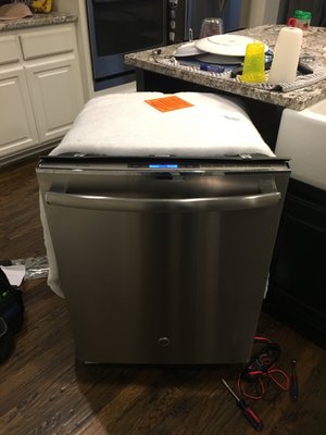 Replace a new dishwasher - Dishwasher Installation Service
• Install new dishwasher: $150
• Haul away old dishwasher: $25
Total: $175 Replace a new dishwasher - Dishwasher Installation Service
• Install new dishwasher: $150
• Haul away old dishwasher: $25
Total: $175
