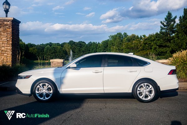 2024 Honda Accord gets 35% Ceramic Window Tint - The owner of this 2024 Honda Accord came to us right from the dealership for window film. We installed our 35% ceramic window tint on all side and rear windows. 2024 Honda Accord gets 35% Ceramic Window Tint - The owner of this 2024 Honda Accord came to us right from the dealership for window film. We installed our 35% ceramic window tint on all side and rear windows.