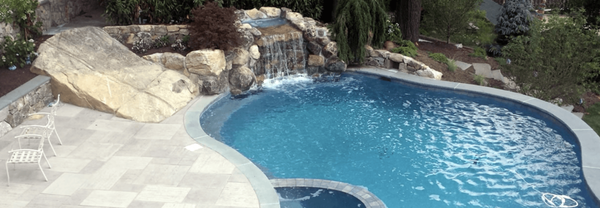 POOL & SPA CONSTRUCTION - Our in-house staff of landscape architects and designers understand how to functionally integrate pools, spas and water features into preexisting conditions, maximizing property value while meticulously incorporating the needs of our clients.
We work directly with New Jersey’s top pool builders when designing and installing residential and commercial water features perfectly suited for your home or public space. Whether you are looking to relax, entertain, or exercise, Fullertons can cost effectively make backyard dreams a reality.
We Specialize in:
Under & Above Ground Pools
Lap Pools
Saltwater Pools
Infinity Edge Pools
Natural Pools
Custom Spas
Integrated Hot Tubs
Waterfalls
Ponds
Fountains
Water Gardens POOL & SPA CONSTRUCTION - Our in-house staff of landscape architects and designers understand how to functionally integrate pools, spas and water features into preexisting conditions, maximizing property value while meticulously incorporating the needs of our clients.
We work directly with New Jersey’s top pool builders when designing and installing residential and commercial water features perfectly suited for your home or public space. Whether you are looking to relax, entertain, or exercise, Fullertons can cost effectively make backyard dreams a reality.
We Specialize in:
Under & Above Ground Pools
Lap Pools
Saltwater Pools
Infinity Edge Pools
Natural Pools
Custom Spas
Integrated Hot Tubs
Waterfalls
Ponds
Fountains
Water Gardens