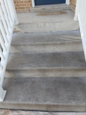 Concrete Resurfacing - Customer requested their concrete steps to be resurfaced. The concrete looked aged and needed a new look Concrete Resurfacing - Customer requested their concrete steps to be resurfaced. The concrete looked aged and needed a new look