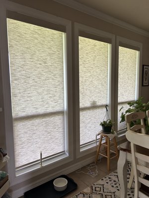 Convenience & Style with Automated Roller Shades - For this client, we integrated automated roller shades to increase the functionality and aesthetic of their space. From installation to personalized programming, we tailored every detail to exceed expectations. Experience the perfect blend of innovation and design firsthand. Visit our Yelp portfolio for more insights. Convenience & Style with Automated Roller Shades - For this client, we integrated automated roller shades to increase the functionality and aesthetic of their space. From installation to personalized programming, we tailored every detail to exceed expectations. Experience the perfect blend of innovation and design firsthand. Visit our Yelp portfolio for more insights.