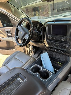 Large Farm Truck - PREMIUM DETAIL - This Chevy Z71 Farm truck was hit with our most valued package, “Premium Detail” in order to bring it back to the “like-new” condition. This package included a premium interior and exterior deep clean that dramatically changed the look of the vehicle.
Customers reaction: “Wow man, doesn’t even look like the same truck. Amazing work.” Large Farm Truck - PREMIUM DETAIL - This Chevy Z71 Farm truck was hit with our most valued package, “Premium Detail” in order to bring it back to the “like-new” condition. This package included a premium interior and exterior deep clean that dramatically changed the look of the vehicle.
Customers reaction: “Wow man, doesn’t even look like the same truck. Amazing work.”