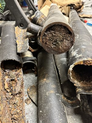 Sewer replacment - Full sewer replacement performed on customers home. Found multiple collapsed or soon to collapse portion of piping. After giving customer multiple options they opted for full replacement. Another happy customer.