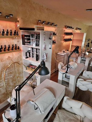 Nail’d it Miami Salon Suite - This is a view of our brand new beauty salon suite. It is beautifully furnished and stocked with a huge collection of Valentino colors. Book with us online today for your convenience at : https://naild-it-miami.square.site or via phone call/text message (786) 896-5966 Nail’d it Miami Salon Suite - This is a view of our brand new beauty salon suite. It is beautifully furnished and stocked with a huge collection of Valentino colors. Book with us online today for your convenience at : https://naild-it-miami.square.site or via phone call/text message (786) 896-5966
