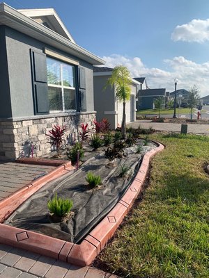 landscaping Project - Beautiful landscape install. landscaping Project - Beautiful landscape install.